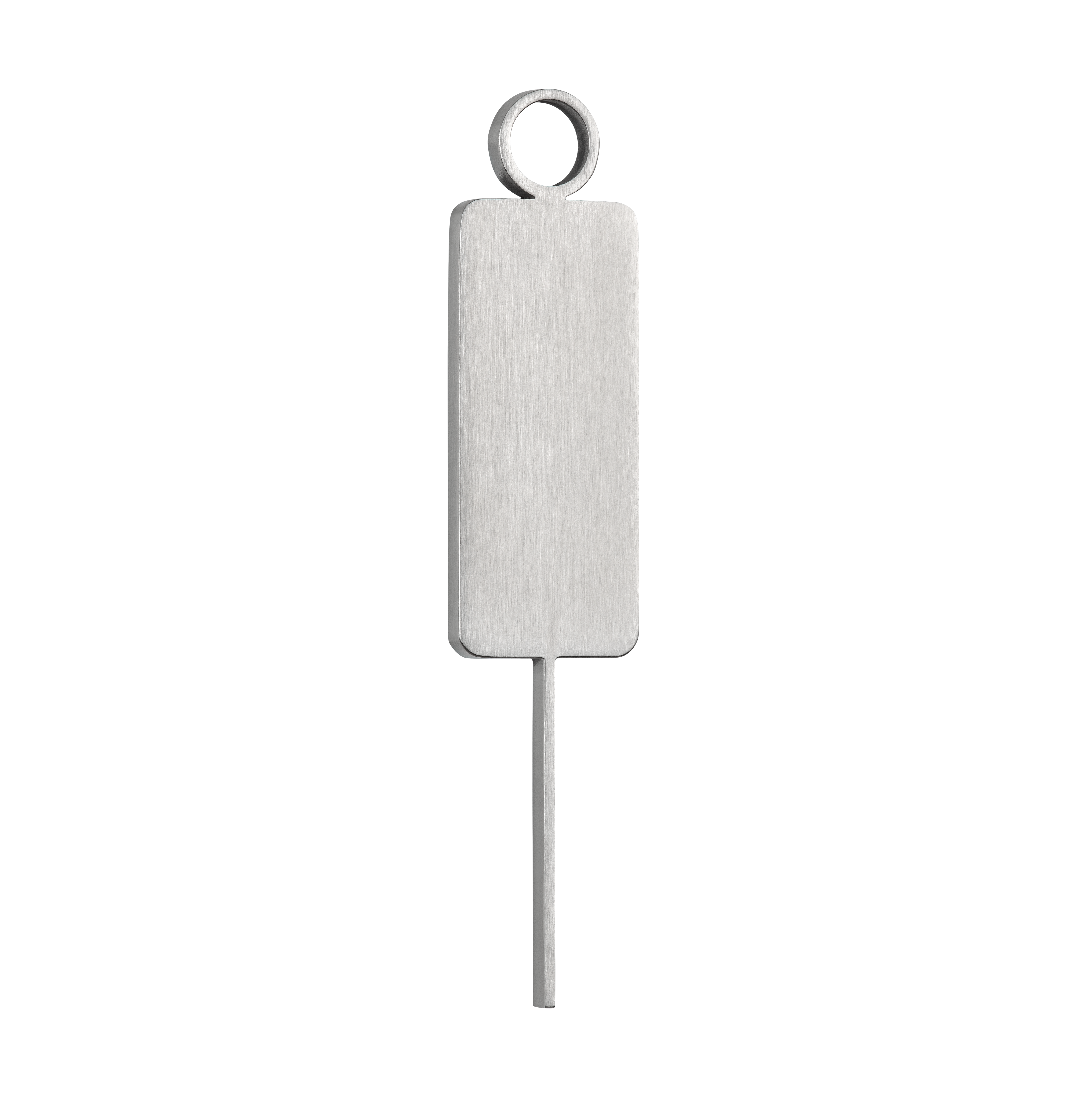 Restroom Signage Male SS angle