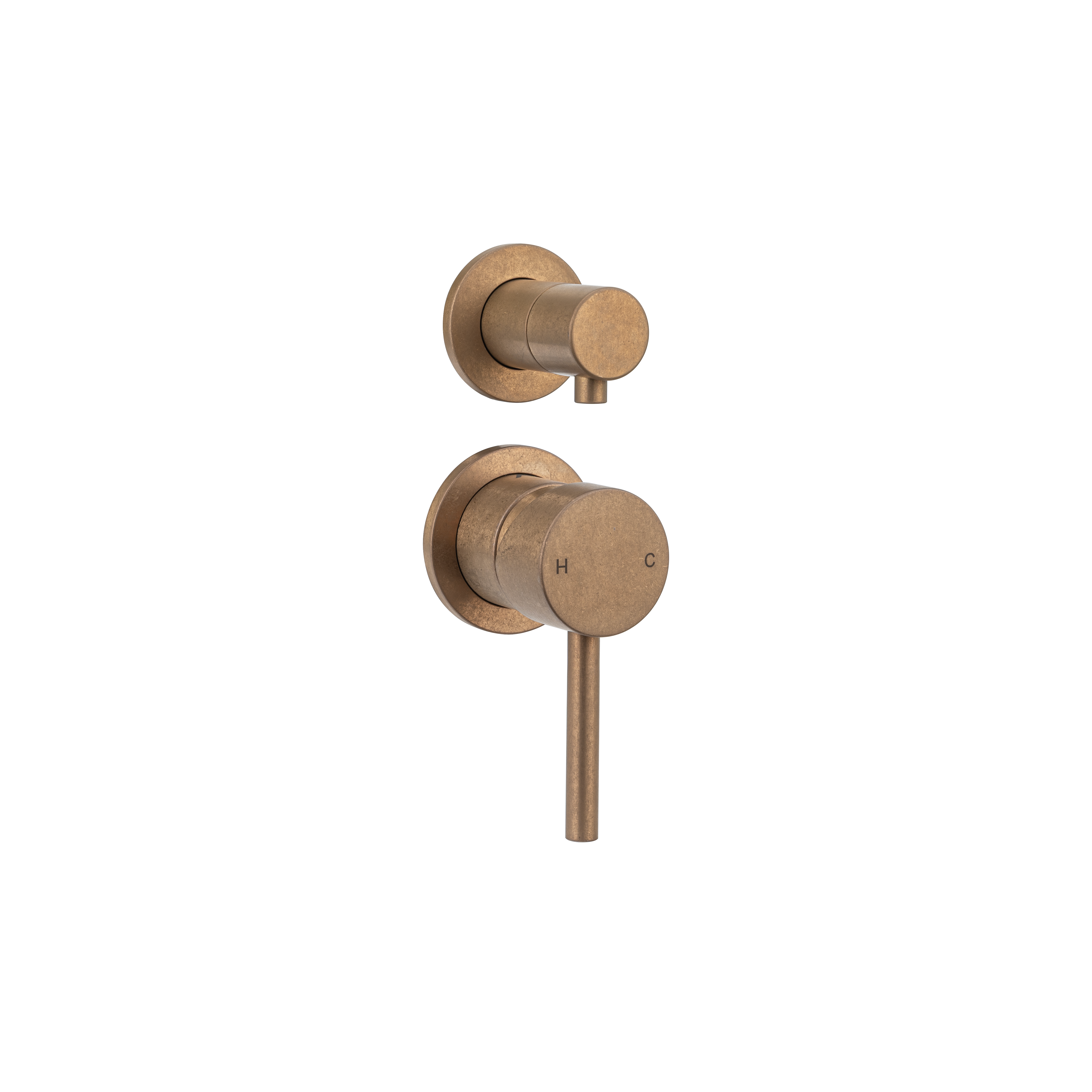 17800-Sola-Shower-Diverter Side Antique-Aurum-1