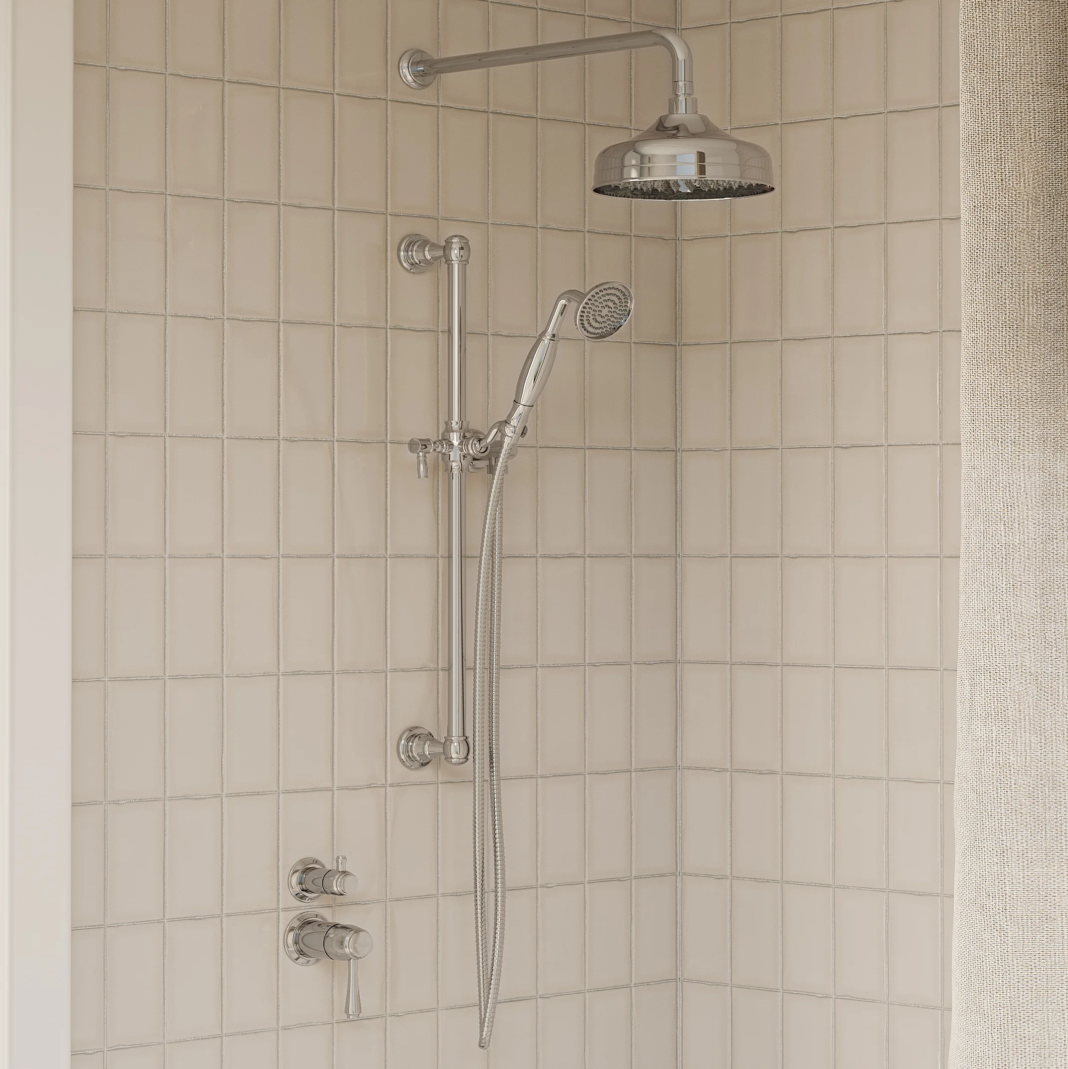 Kingsley thermostatic diverter 2-3 way insetting FullShot PSS