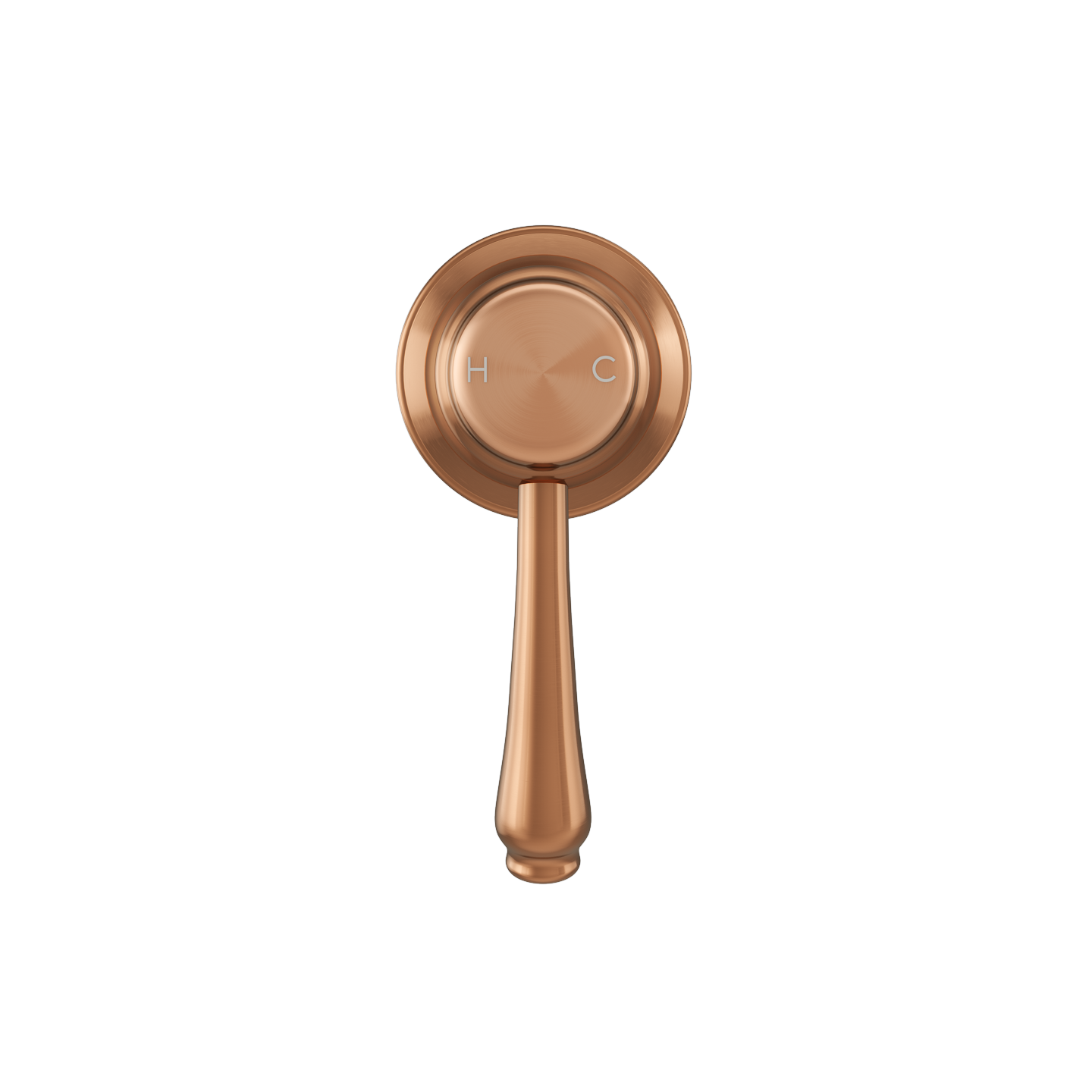Kingsley Thermostatic Shower Mixer - Brushed Copper
