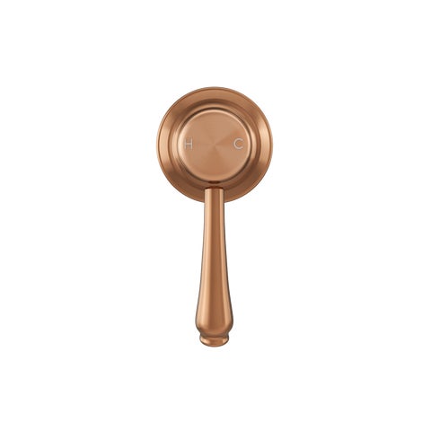 Kingsley Thermostatic Shower Mixer - Brushed Copper