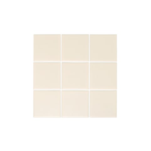 Atami Large Square Mosaic Tile - Oat
