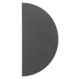 Concrete%20Half%20Moon%20Entry%20Door%20Pull%20(Single) Front Dark%20Grey