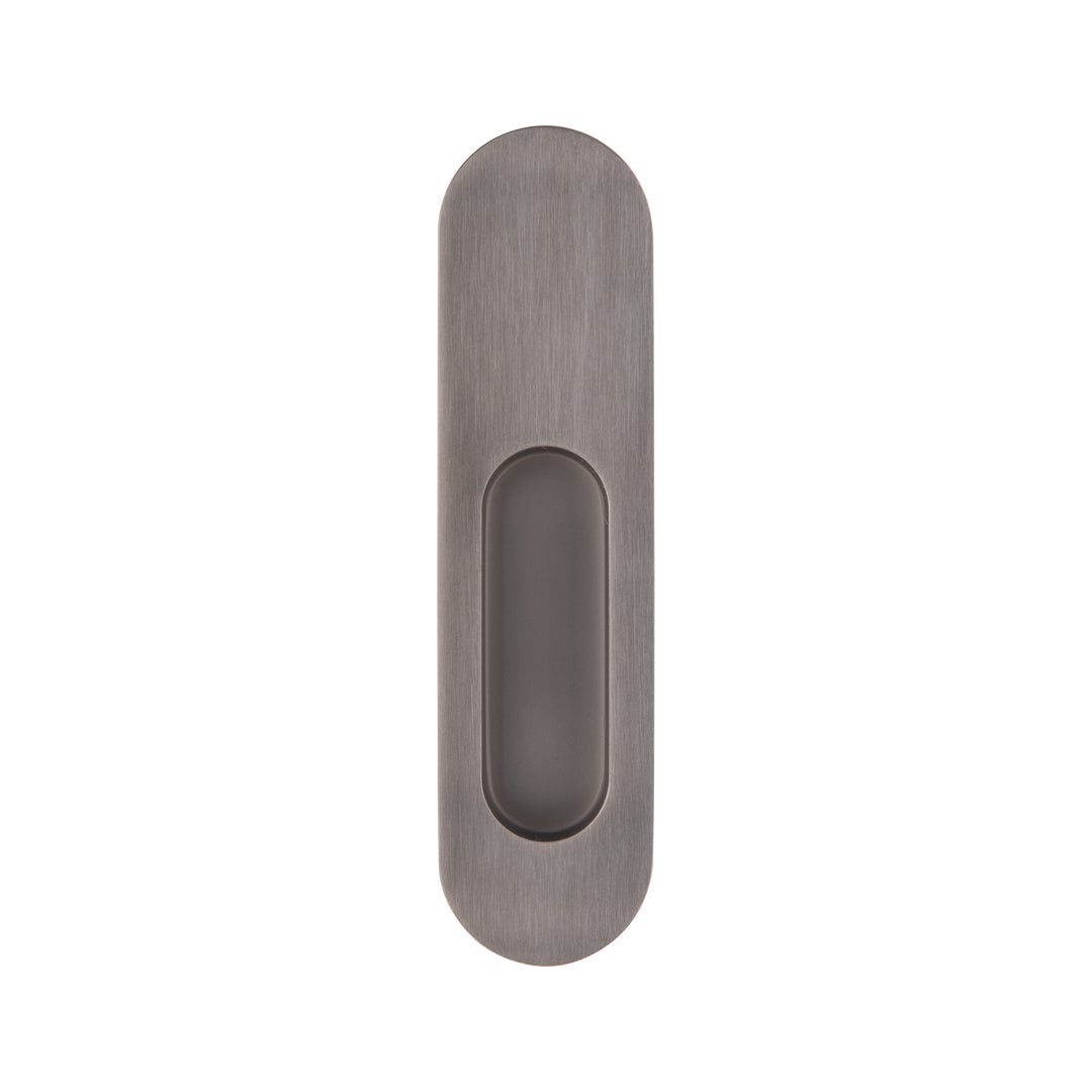 Leroy Sliding Door Dummy Pull - Brushed Gunmetal