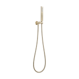 18169-Rounded-Rectangle-Hand-Shower-Set Side Brushed-Brass