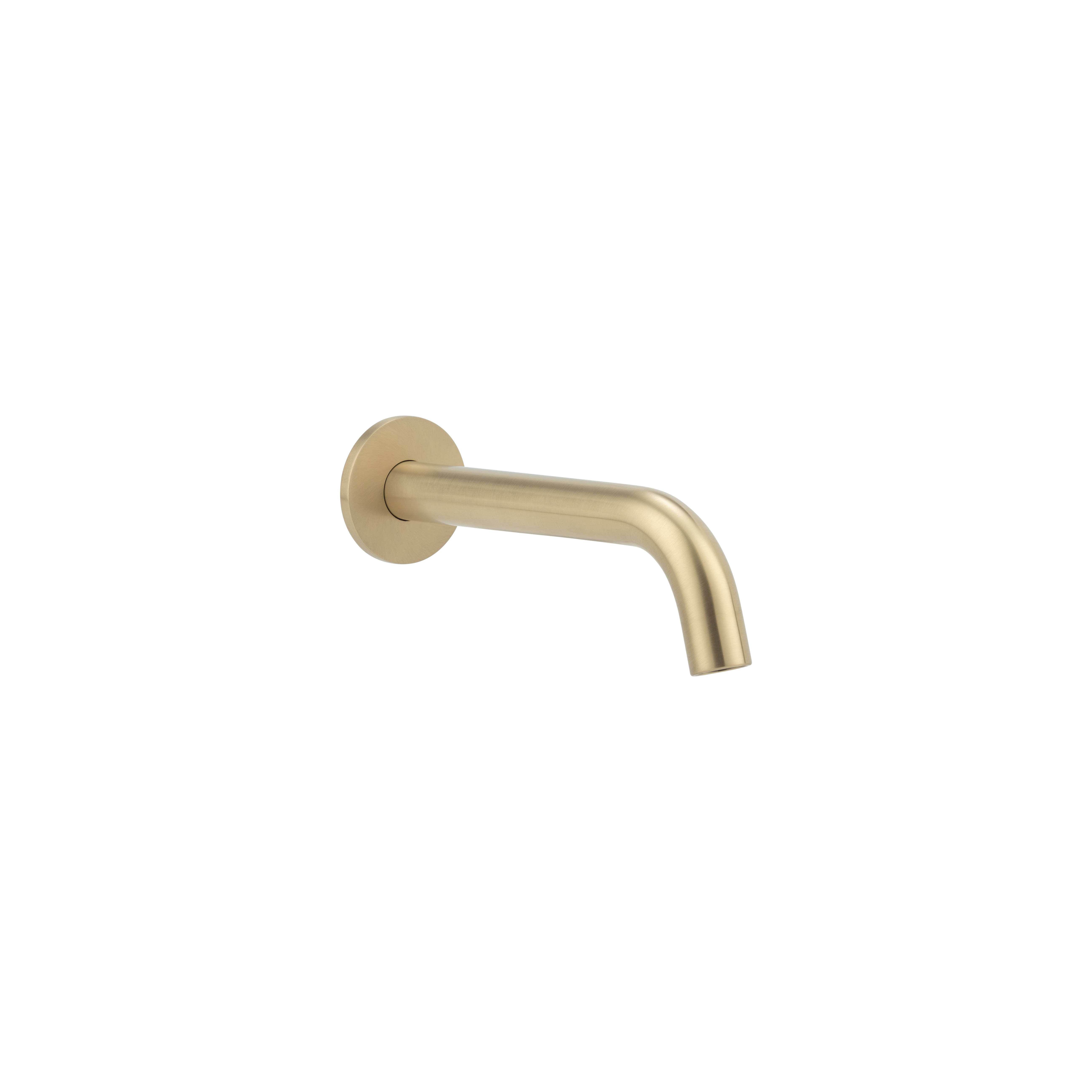 Sola Wall-Mounted Spout - Brushed Brass