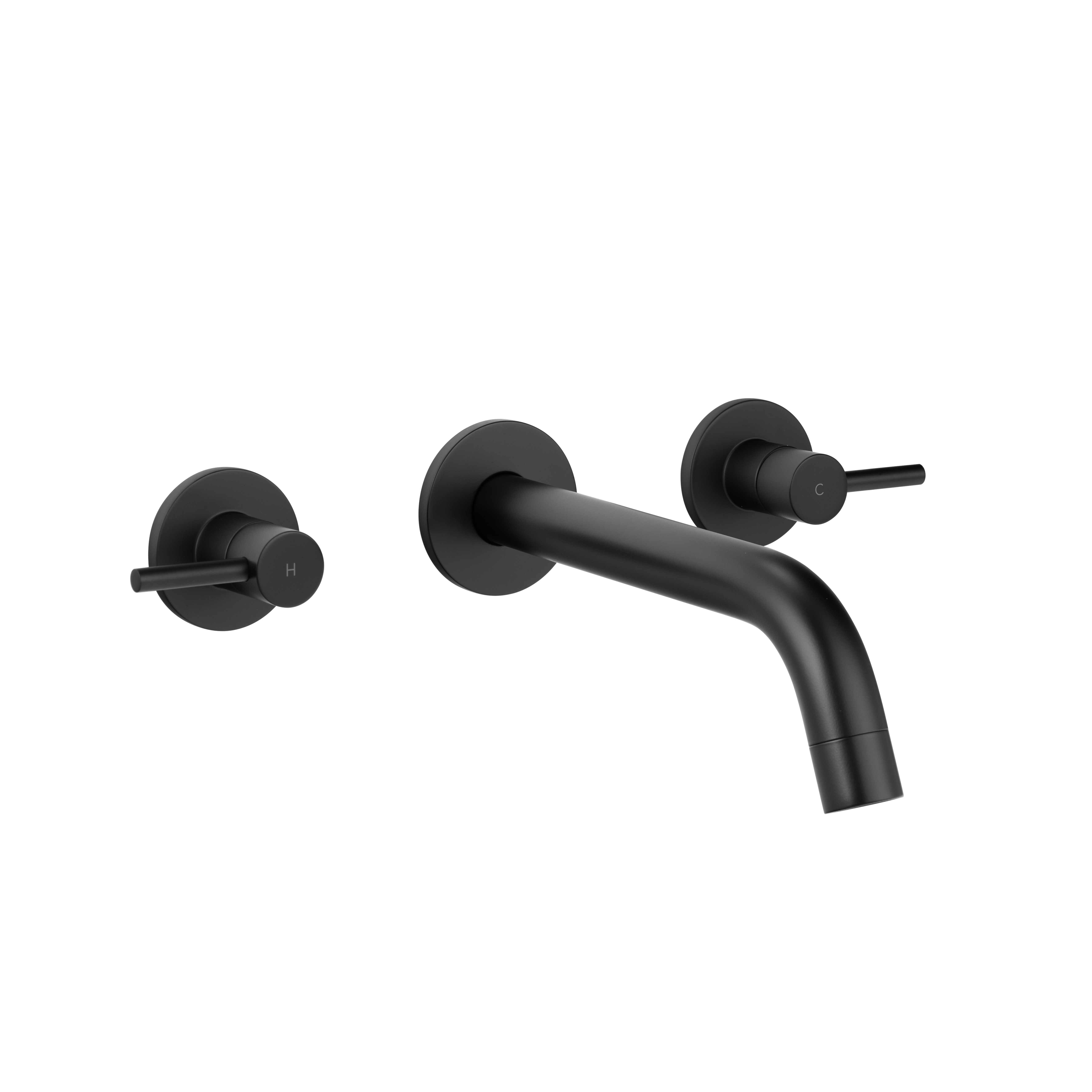 18964%20Elysian%20Assembly%20Taps%20%20%20Spout%20Set Side Matte%20Black