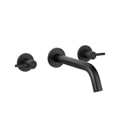 Elysian Assembly Taps & Spout Set - Matte Black