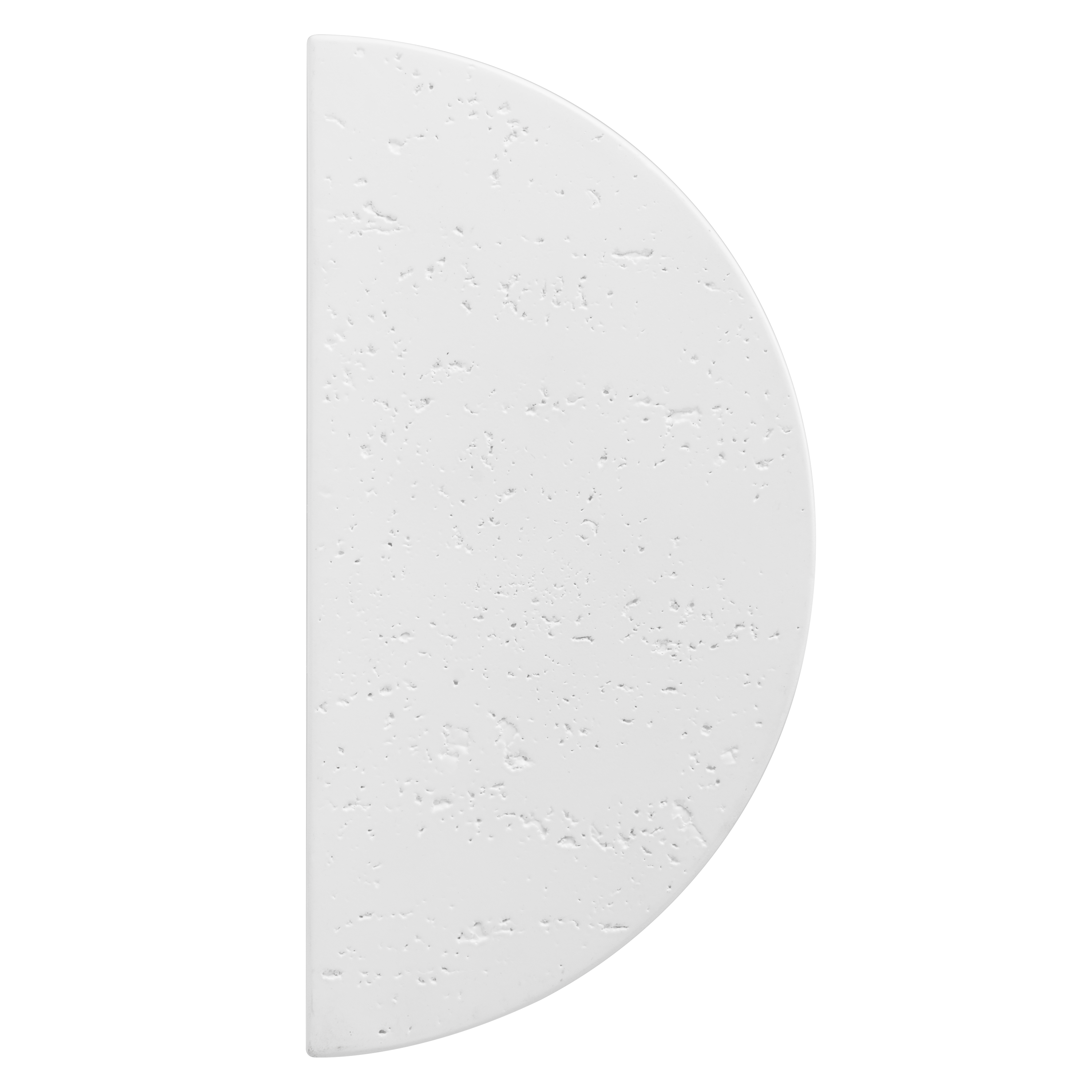 Concrete%20Half%20Moon%20Entry%20Door%20Pull%20(Single) Front White