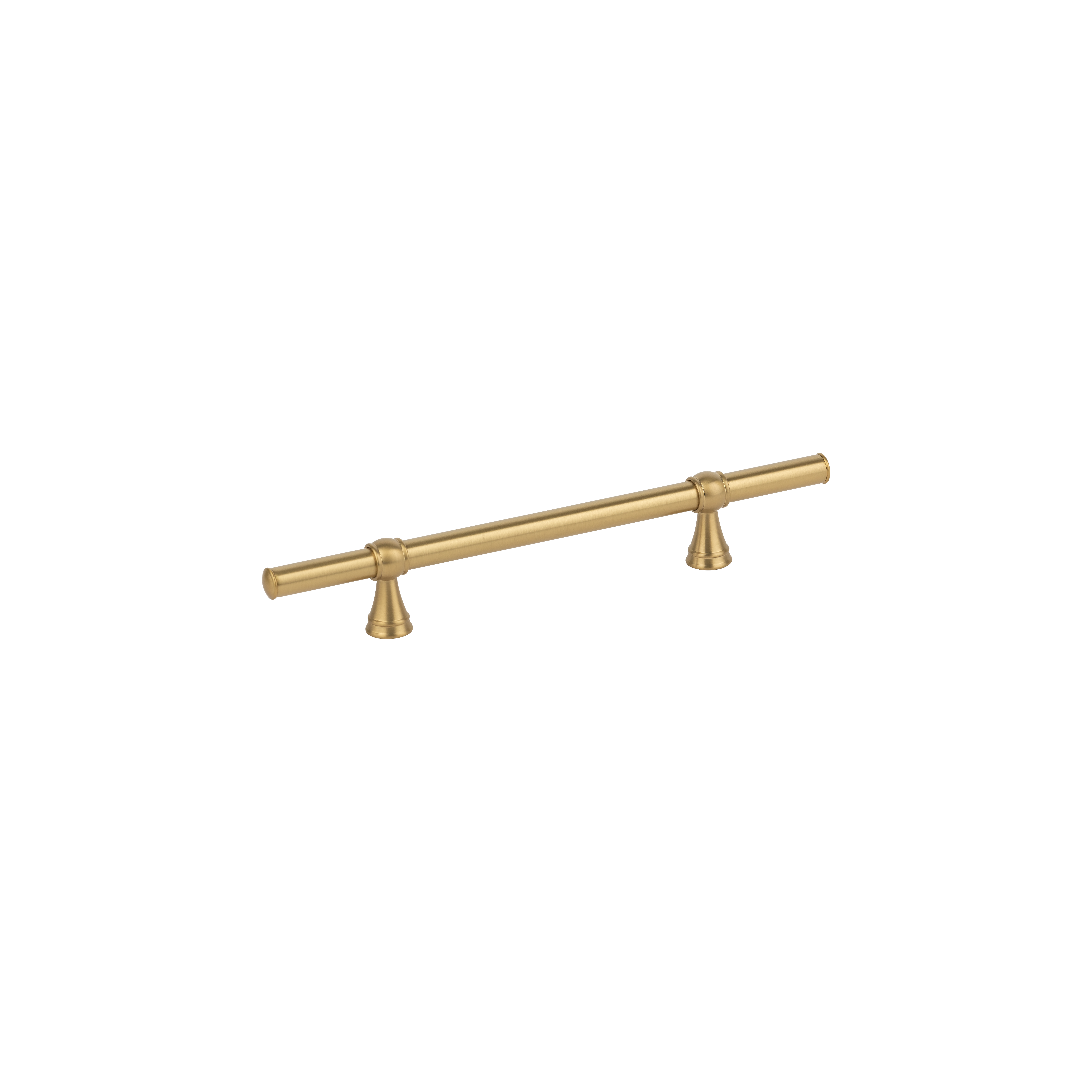 Kingsley Adjustable Cabinetry Pull 250mm – Brushed Brass