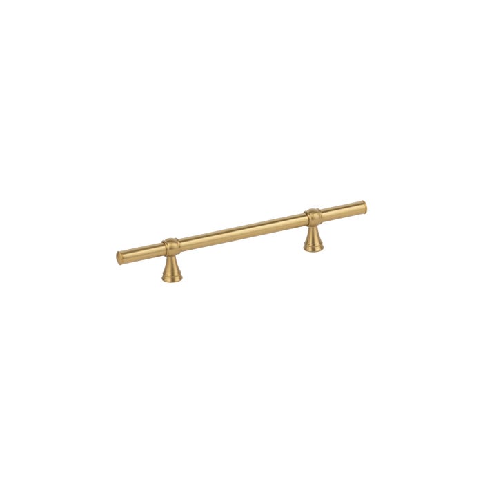 Kingsley Adjustable Cabinetry Pull 250mm – Brushed Brass