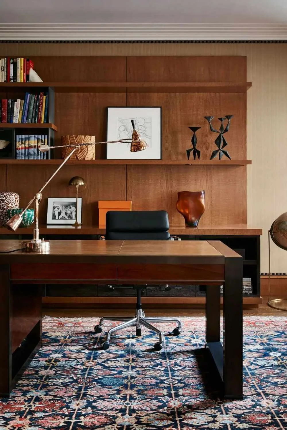 Home Office Ideas Wood Pattern
