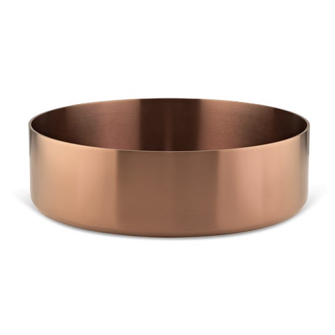 Harlow Round Basin Sink - Brushed Copper