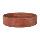 Pedra Round Basin RedTrav Front 1
