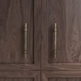 Tumbled Aged Brass - Kitchen Scene Pull 150mm