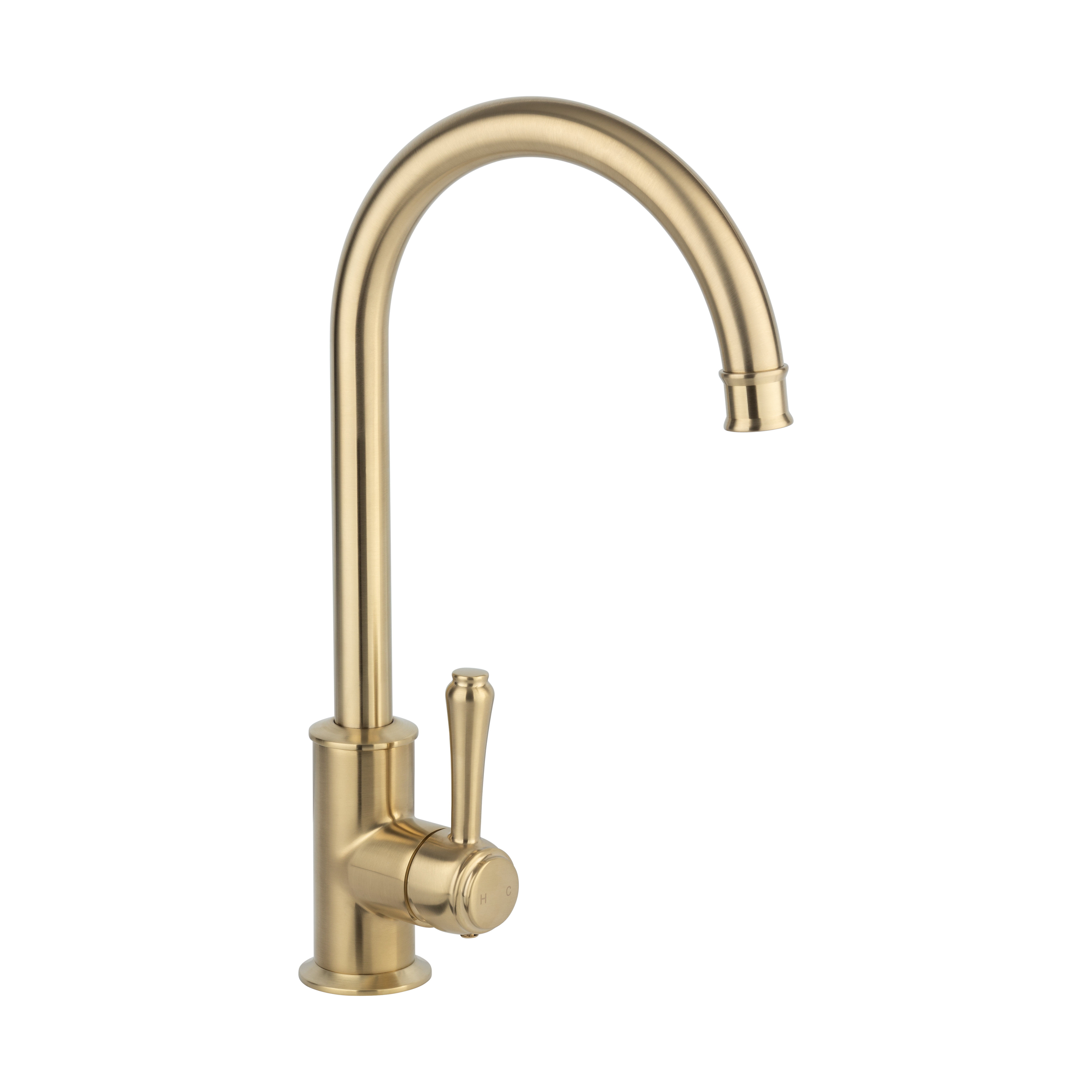 Kingsley Kitchen Mixer - Brushed Brass