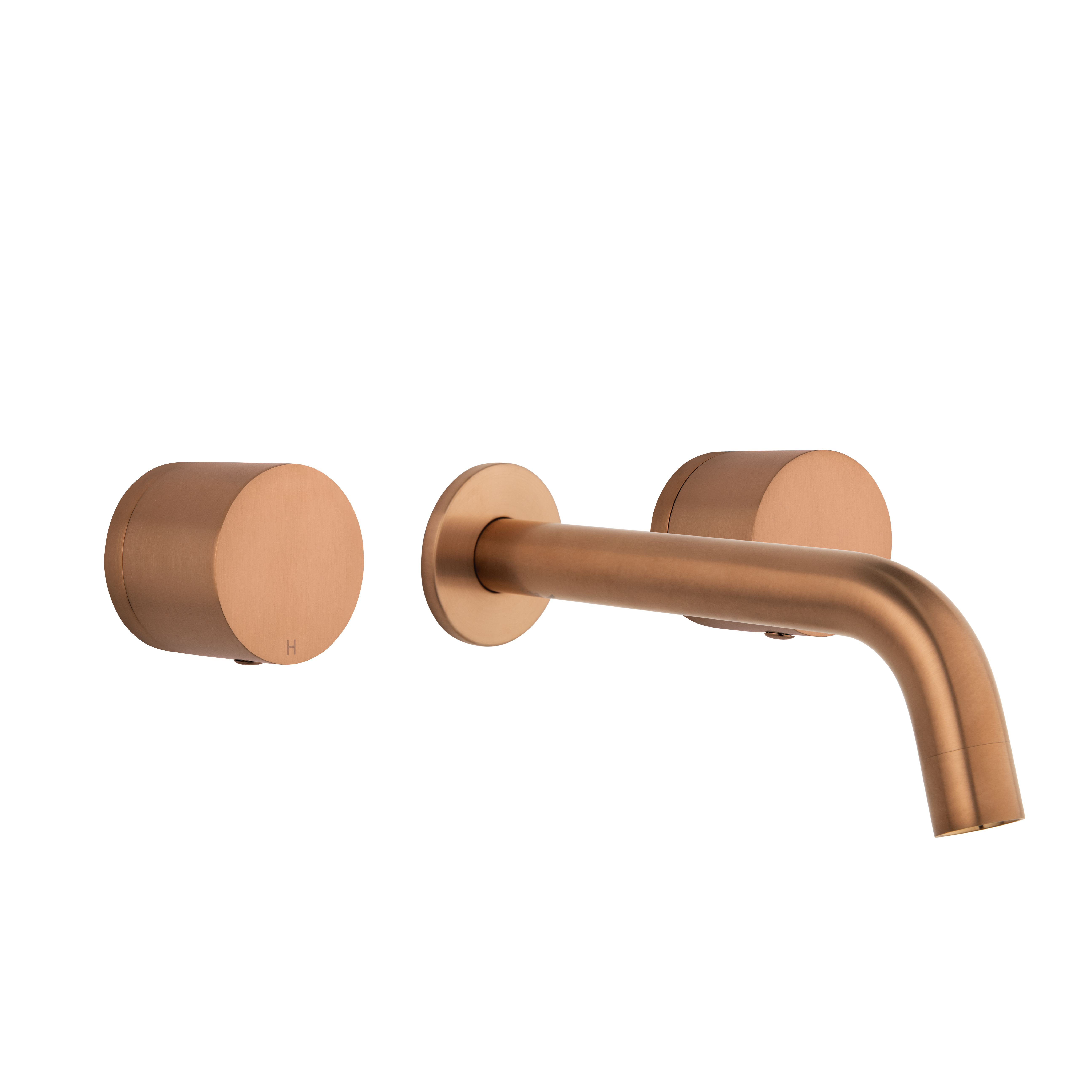 Milani Assembly Taps & Spout Set - Brushed Copper