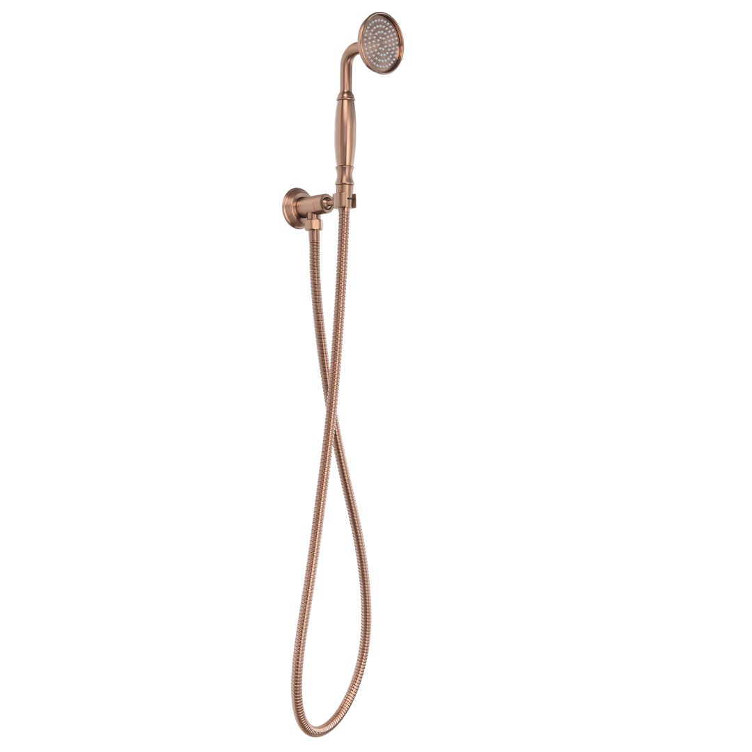 Kingsley Hand Shower Set - Brushed Copper