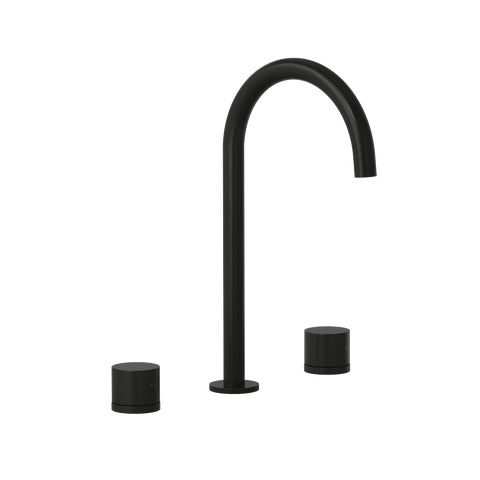 Milani Assembly Bench Mounted Set - Matte Black