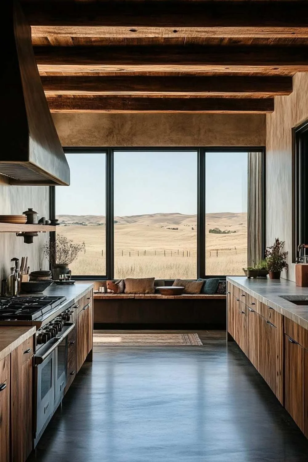 Modern Rustic Interior Design Countryside Kitchen