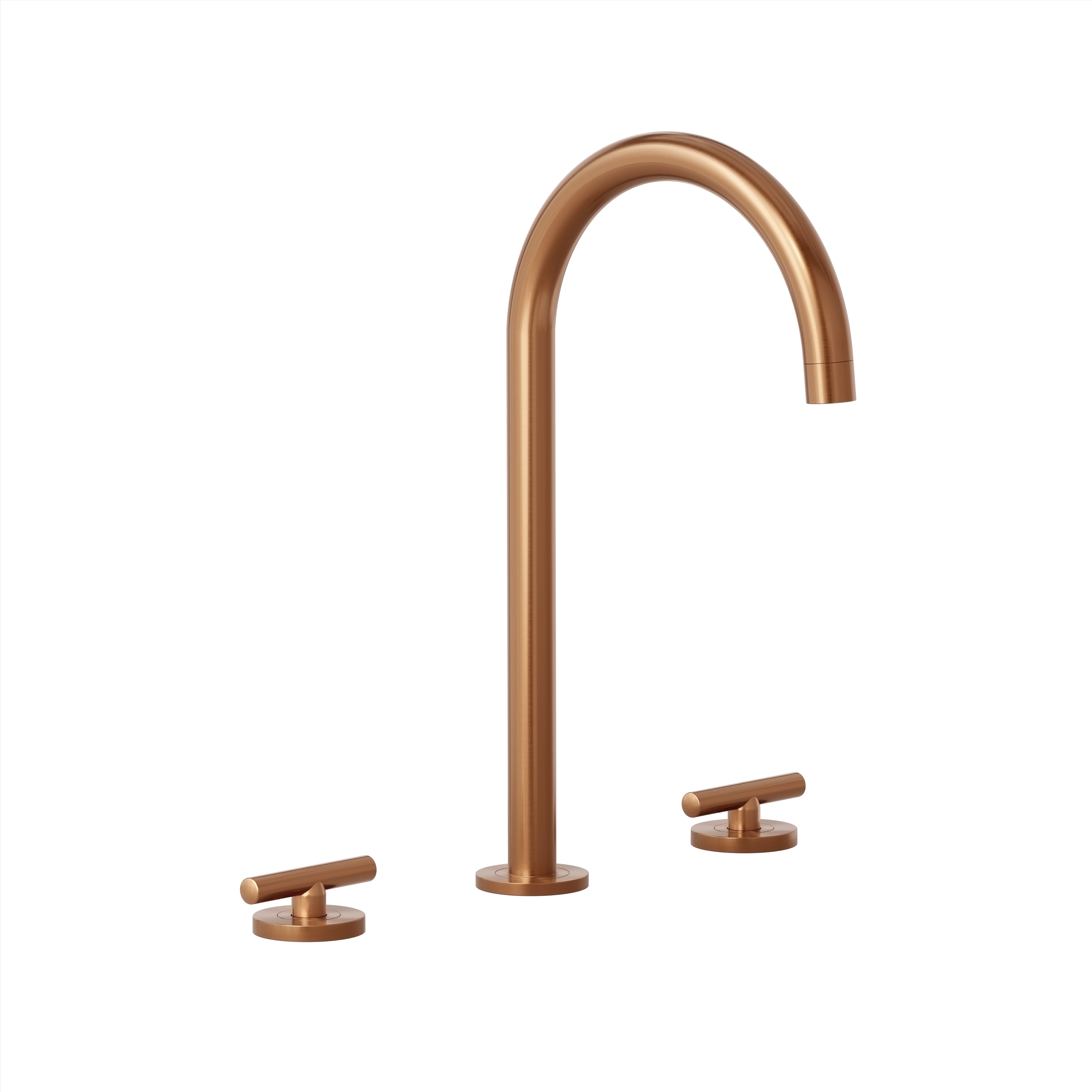 Barre Assembly Bench Mounted Set - Brushed Copper