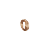 Escutcheon Round Back Plate - Brushed Copper
