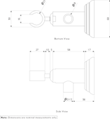 Provincial BP Shower Holder - GALLERY SPEC-01