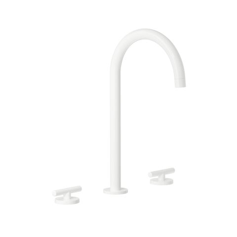 Barre Assembly Bench-Mounted Set - White