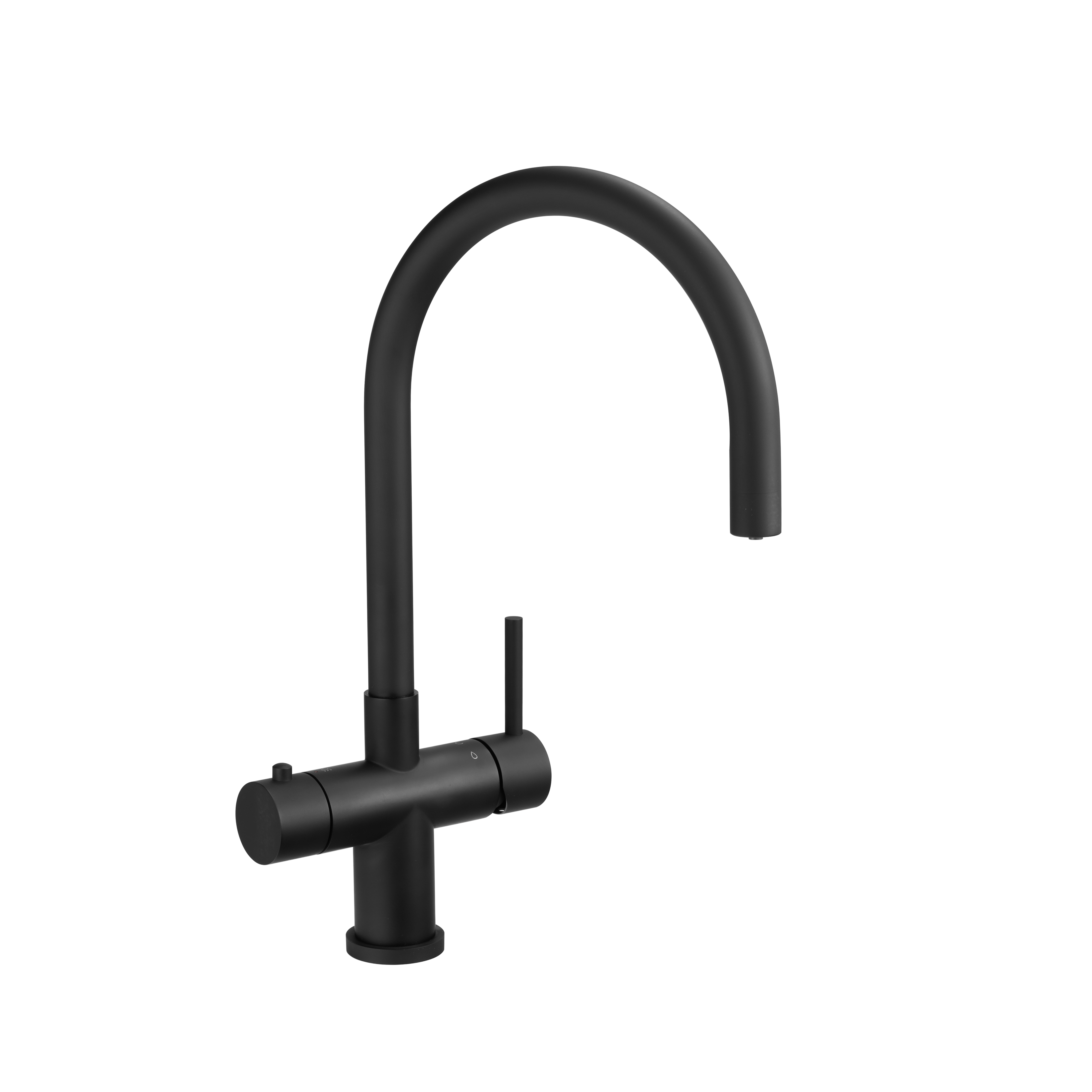 Elysian 4-in-1 Boiling Water Tap - Matte Black