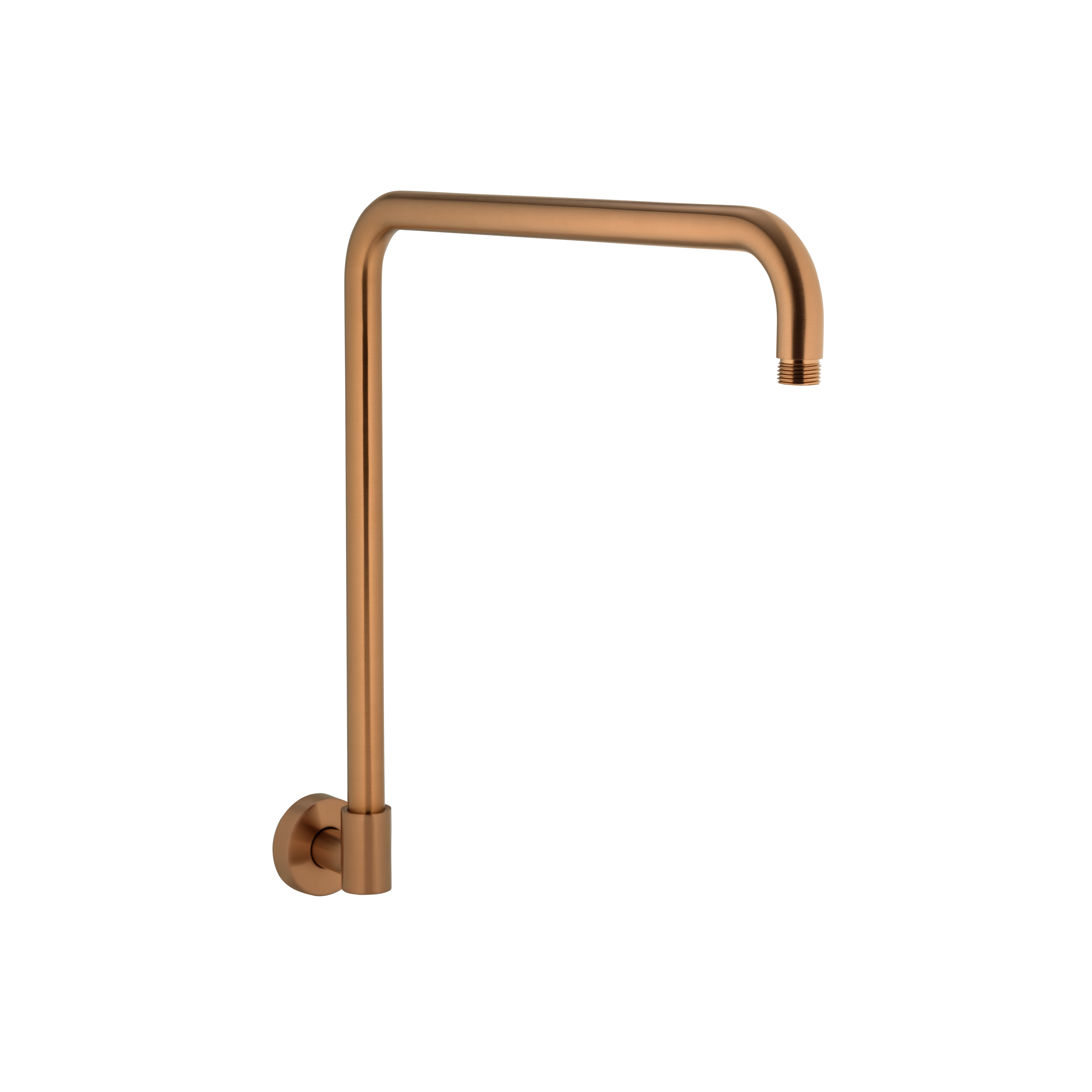 Eden Shower Arm - Brushed Copper