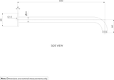 SOLA Shower Arm SPEC-01