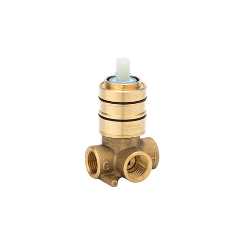 In-Wall - Progressive Mixer Body (Solid Brass)