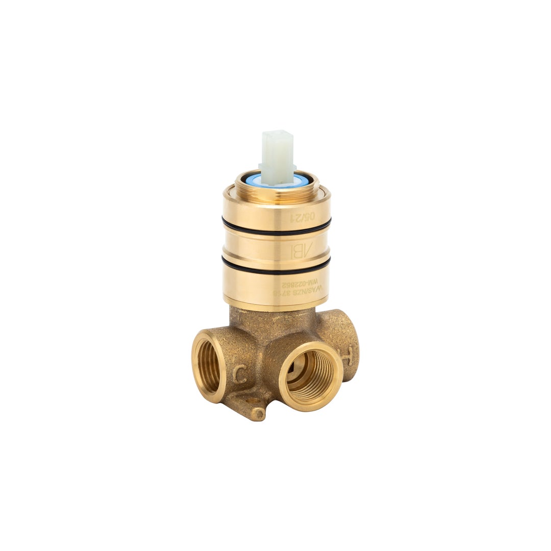 In-Wall - Progressive Mixer Body (Solid Brass) - AU/NZ