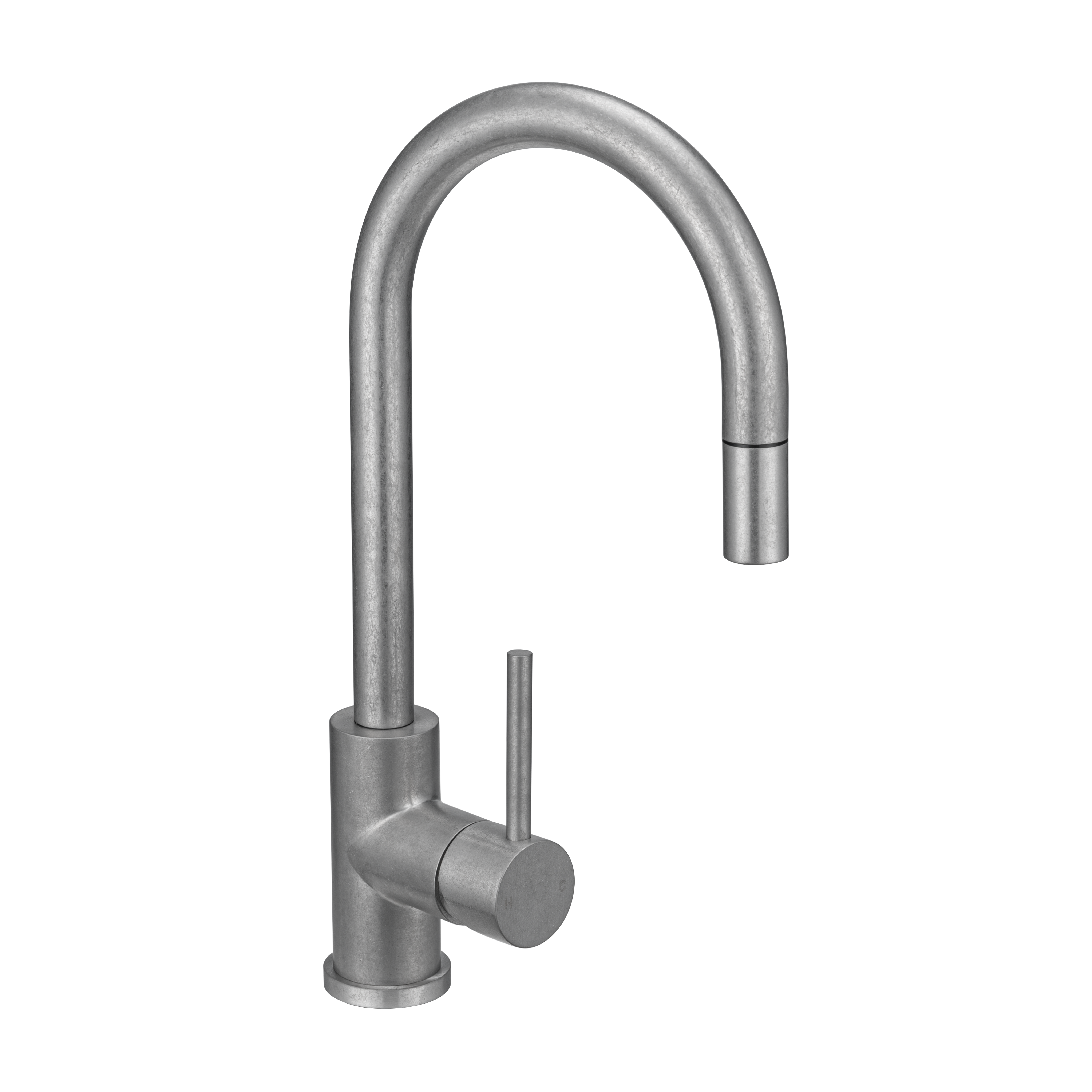 Elysian Commercial Pull-Out Kitchen Mixer - Antique Steel