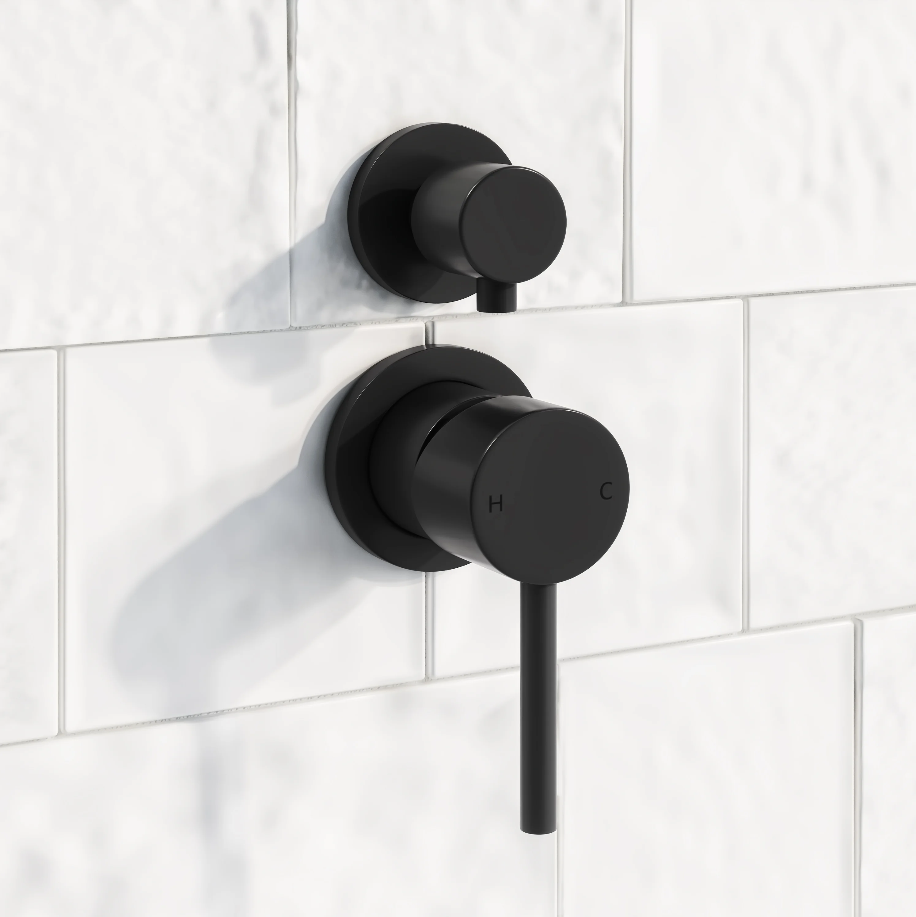 Elysian Shower Top Diverter V2 MB