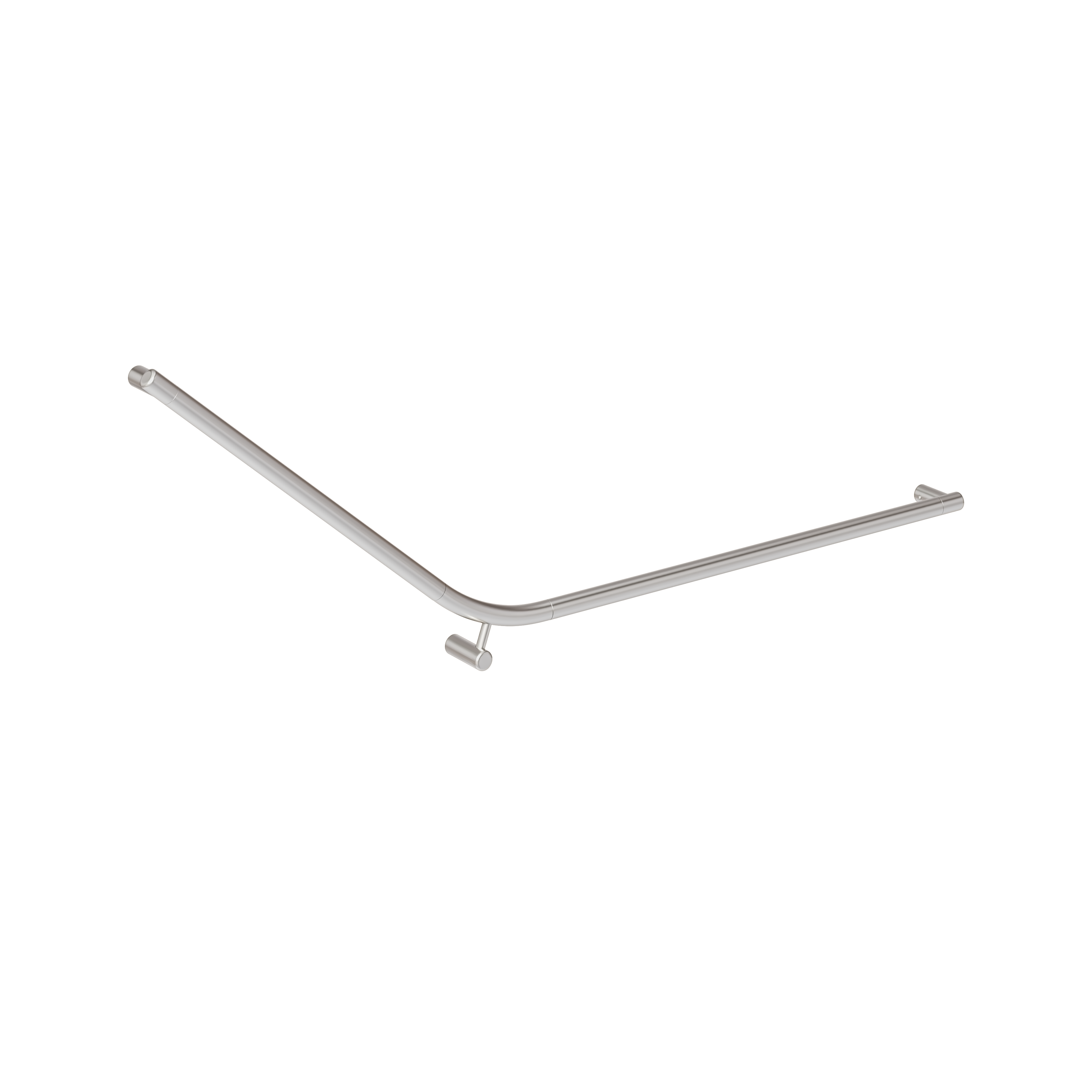 Aliro Accessible 140° Grab Rail - Stainless Steel