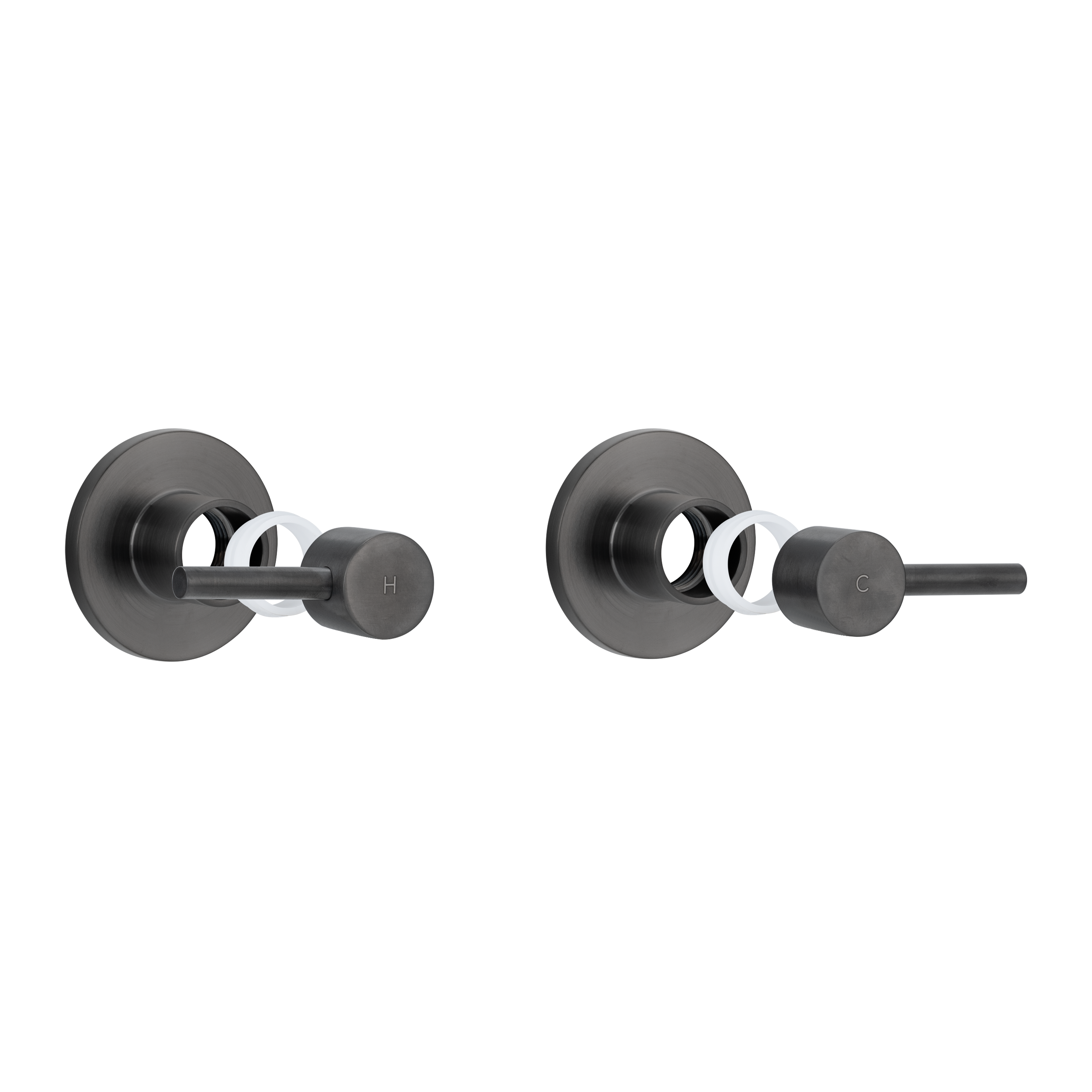 Elysian - Assembly Handle Kit - Brushed Gunmetal