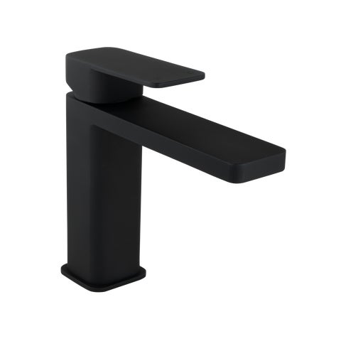 Nesso Basin Mixer - Matte Black PVD
