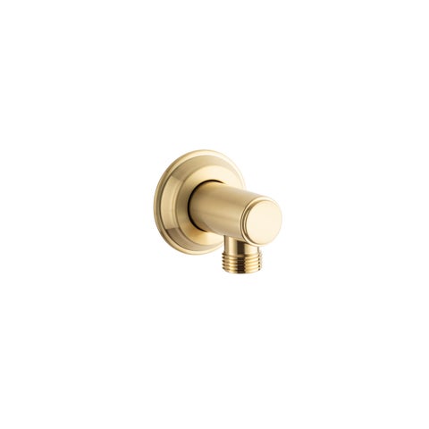 Kingsley Round Shower BP - Brushed Brass