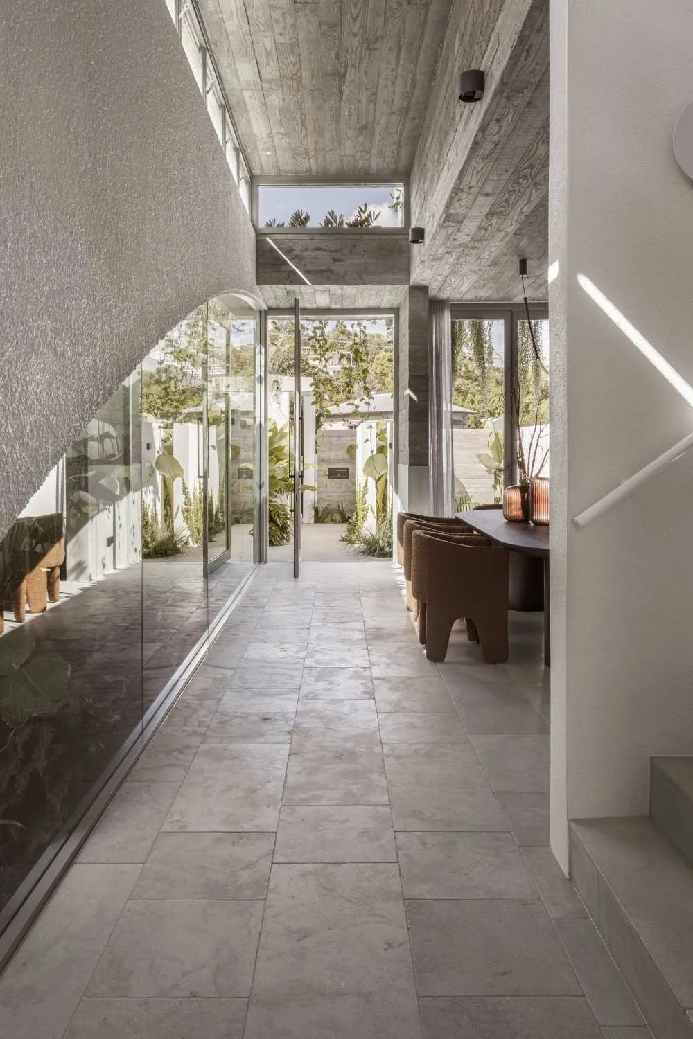 Interior Architecture Brutalist Walls Ceiling