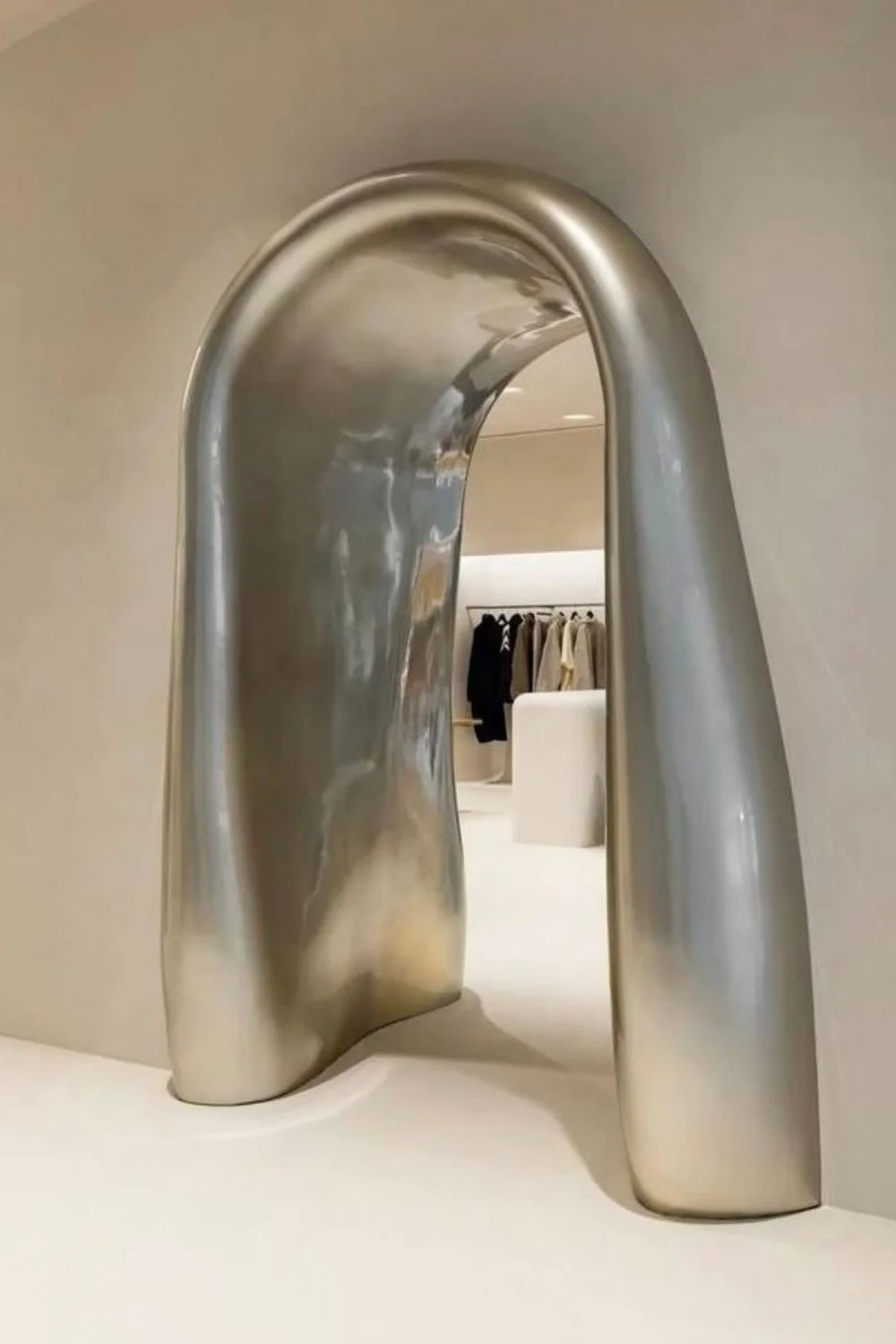 Stainless Steel Applications Artistic Archway Curve