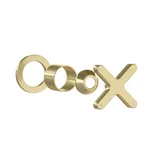 Cross Progressive Handle Kit  Brushed Brass - Feature