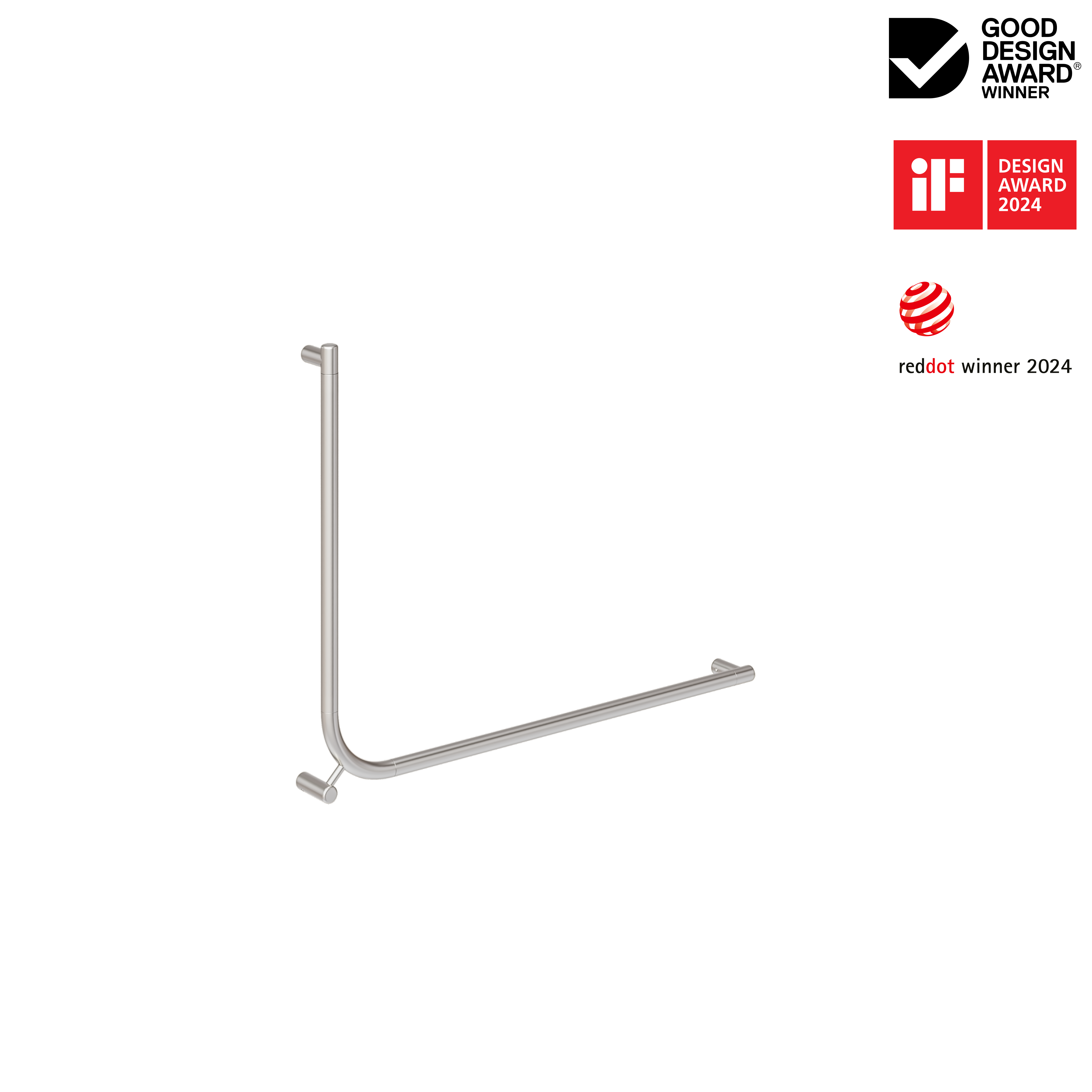 Aliro Accessible 90 Grab Rail SS