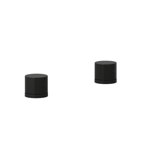 Milani Assembly Bench-Mounted Taps - Matte Black