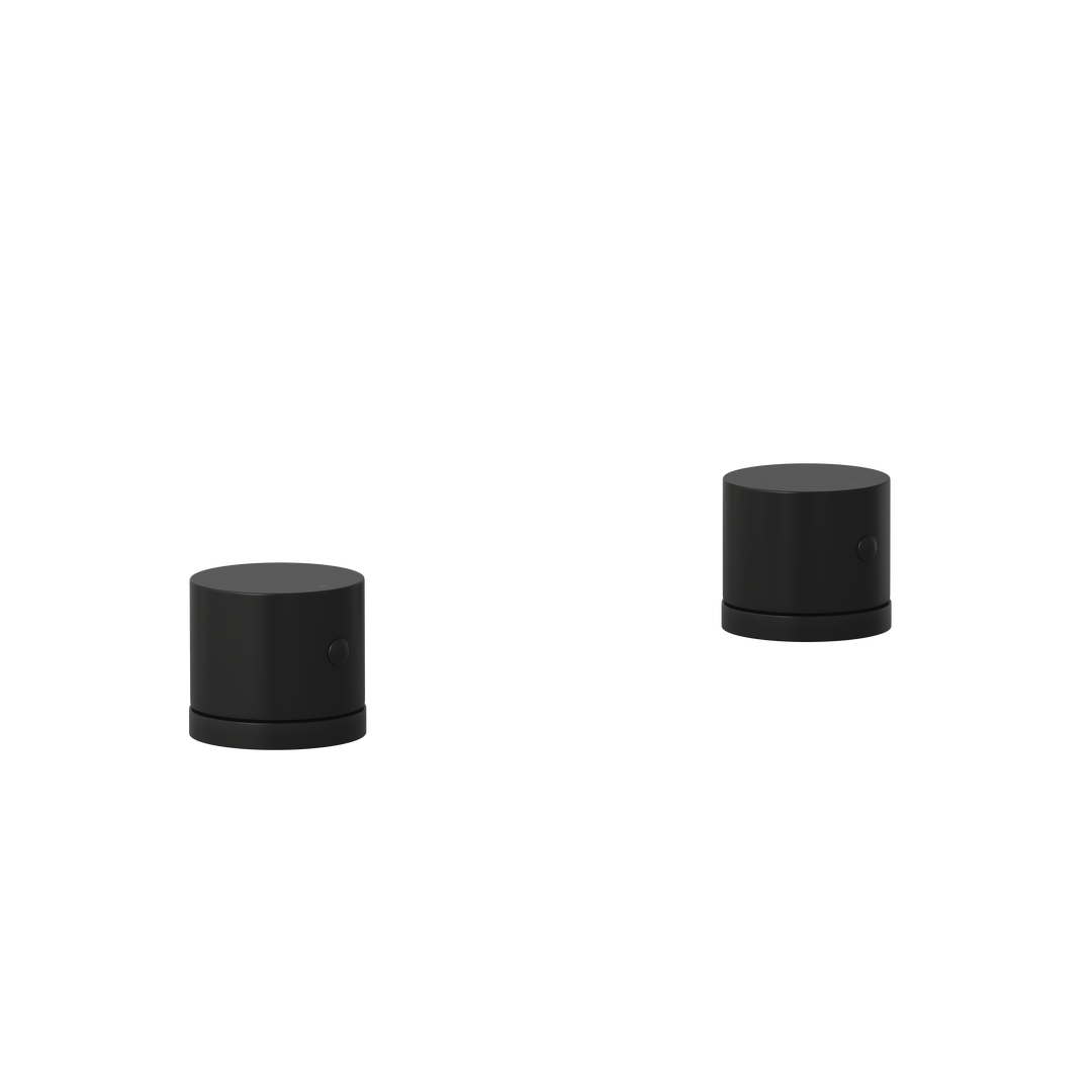 Milani Assembly Bench-Mounted Taps - Matte Black