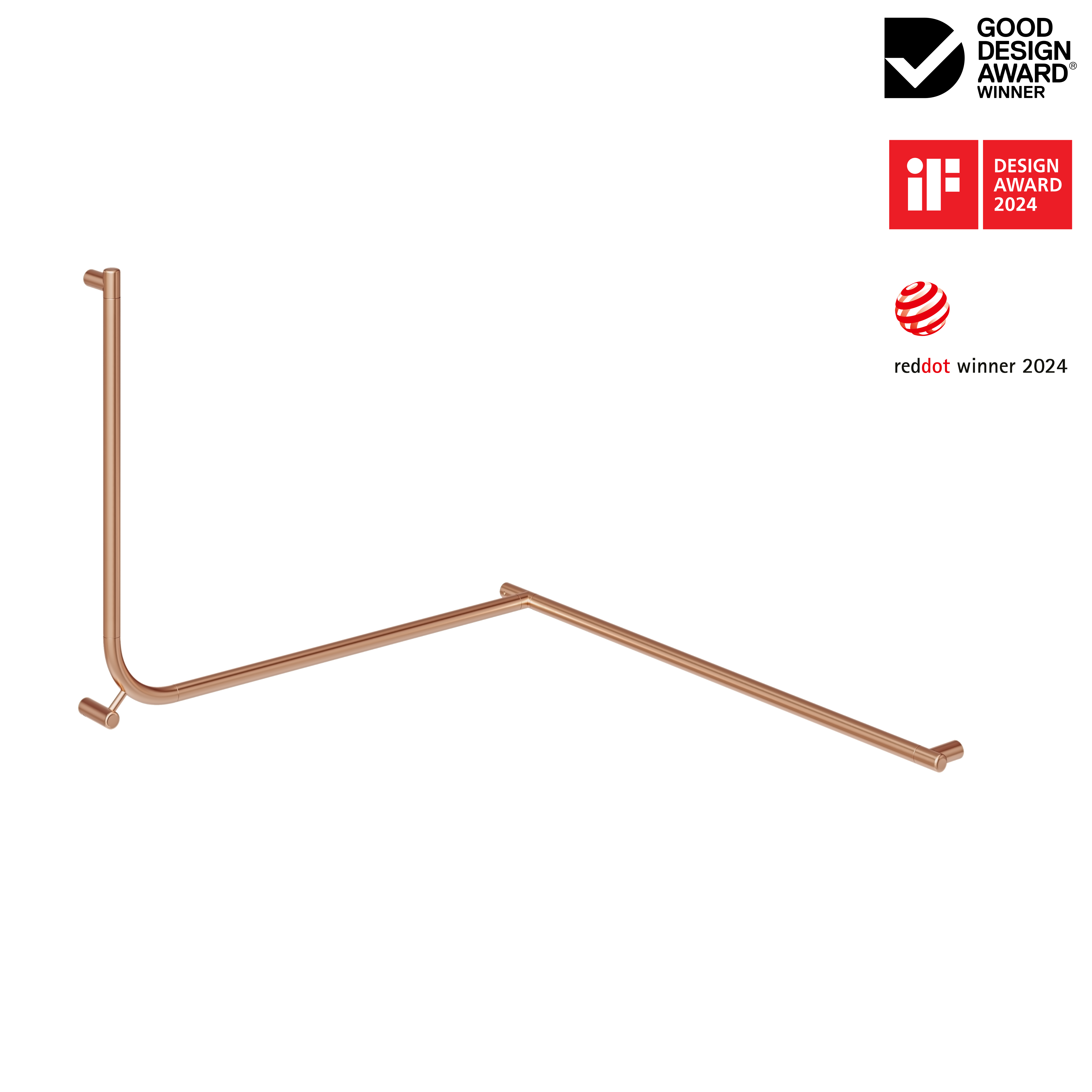 Aliro Accessible 90 Continuous Grab Rail BC