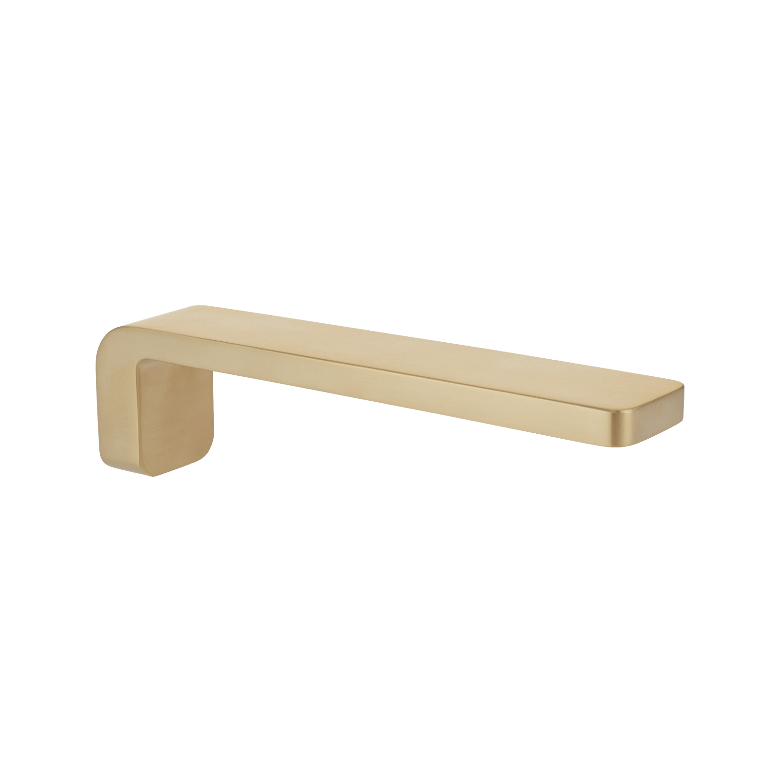Nesso Wall-Mounted Spout - Brushed Brass