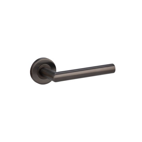 Davis Door Handle - Brushed Gunmetal