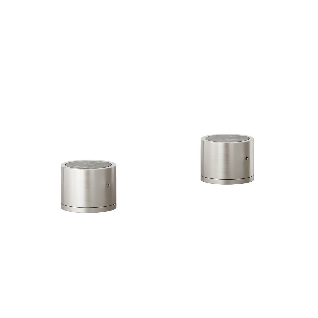 Pixi Tile Insert Assembly Bench Mounted Taps - Brushed Nickel