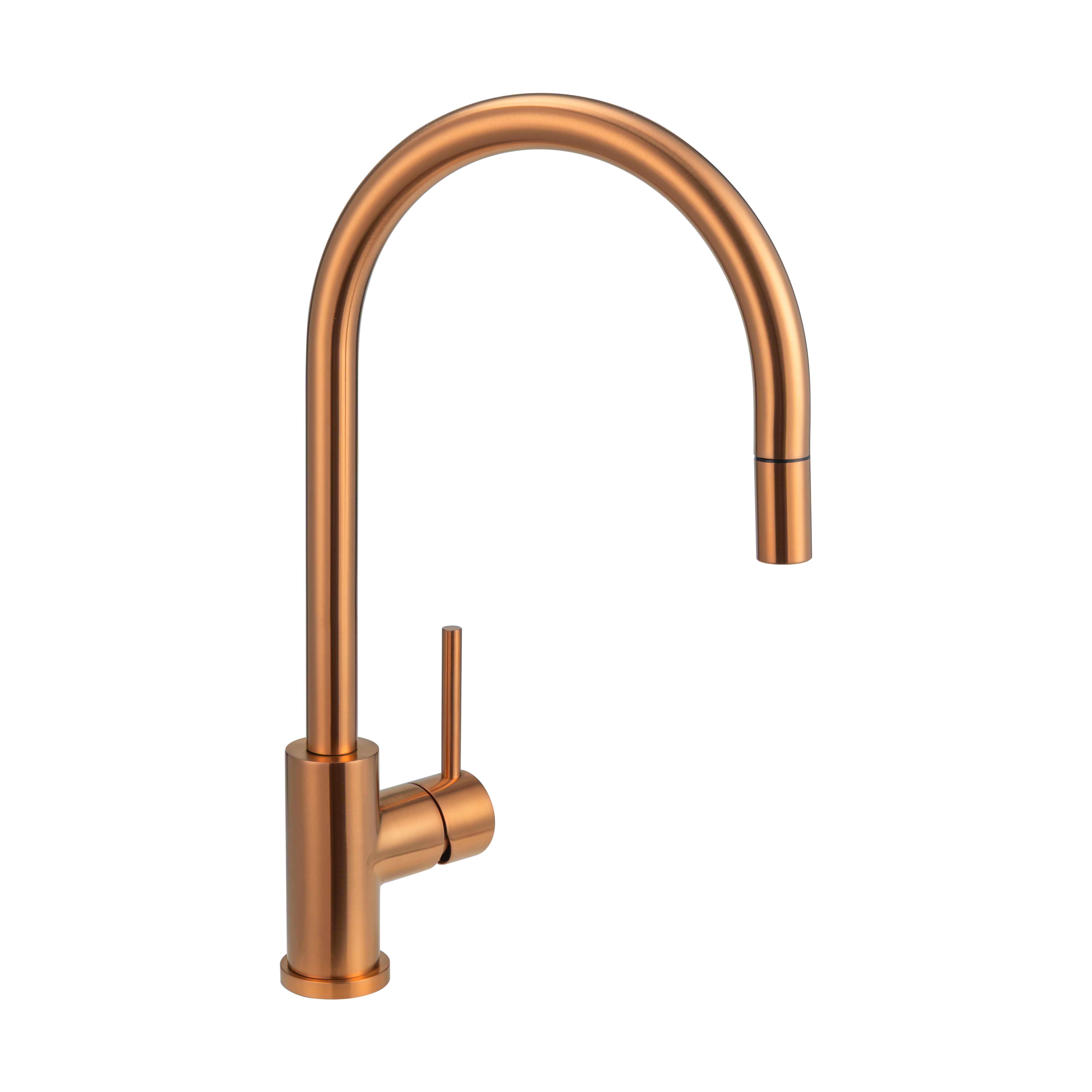 Elysian Commercial Pull-Out Kitchen Mixer - Brushed Copper